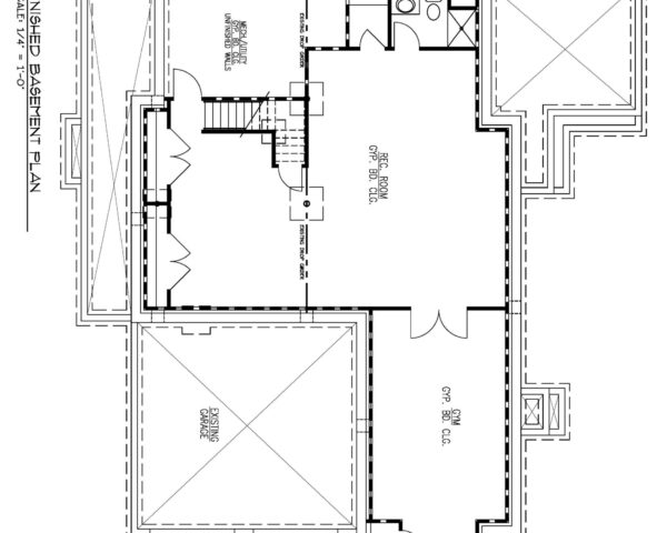  Finished Basement Plan