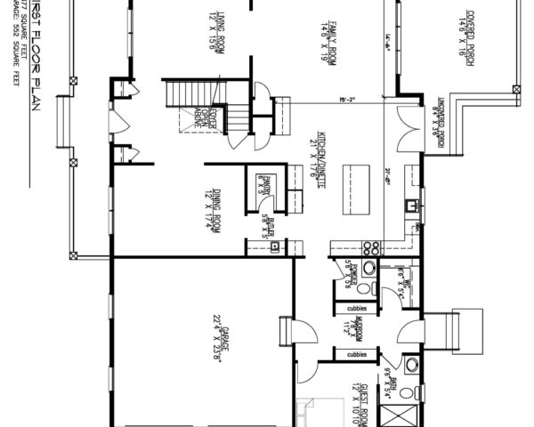  First Floor Plan