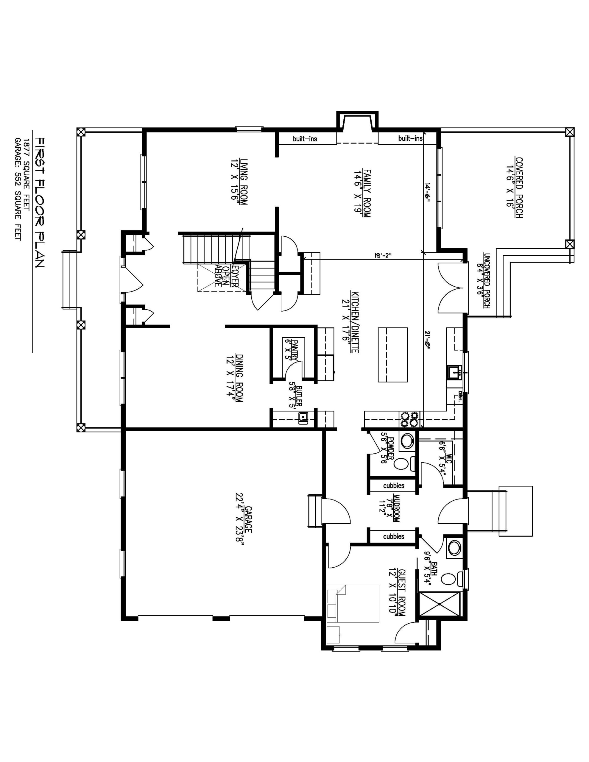  First Floor Plan