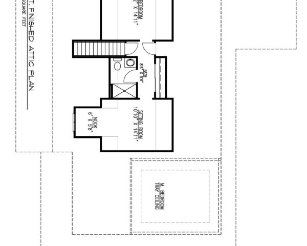  Finished Attic Plan