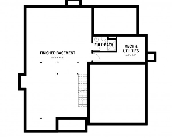 Finished Basement Plan