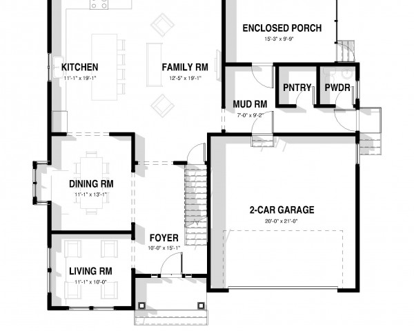 1st Floor Plan