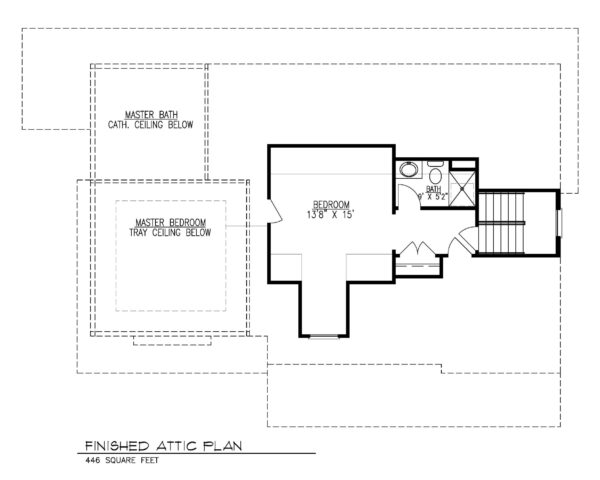 Finished Attic Plan