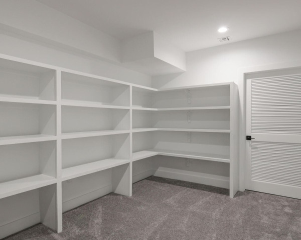 Finished Basement Closet