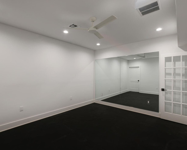 Finished Basement Gym Room