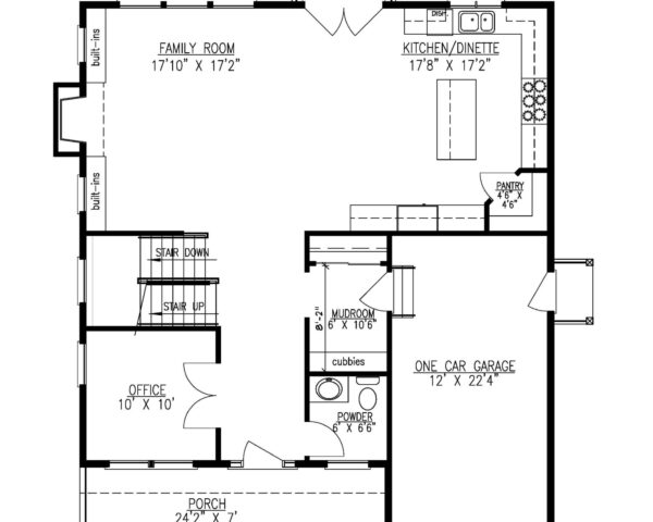  1st Floor Plan