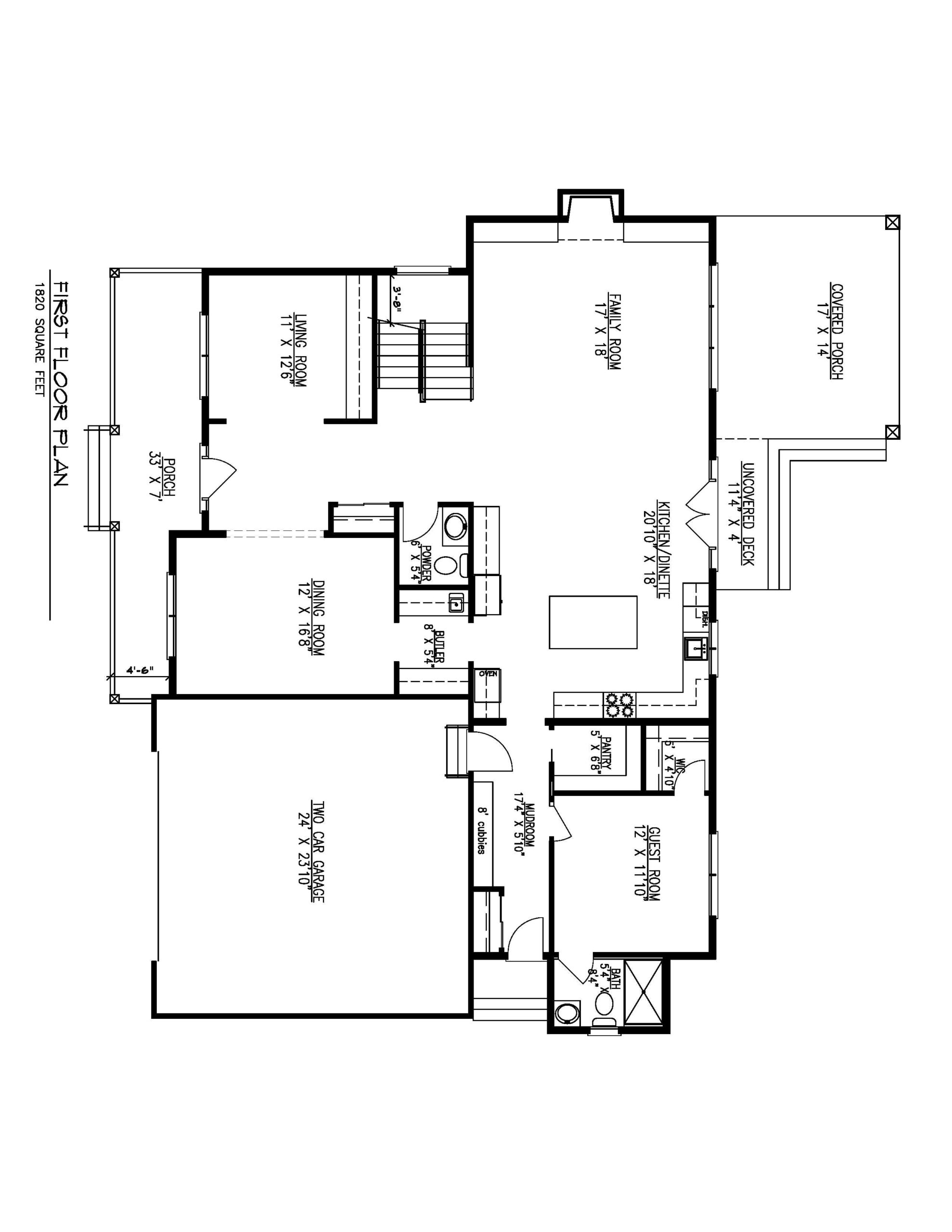 First Floor Plan