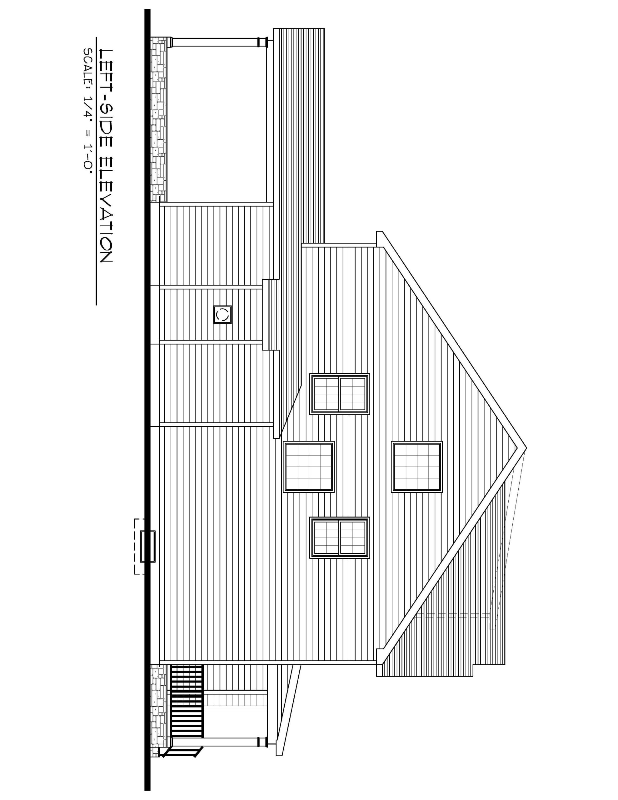 Left Side Elevation
