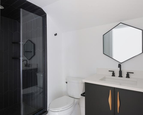  Finished Attic Bathroom