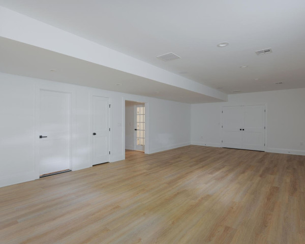 Finished Basement Rec Room 