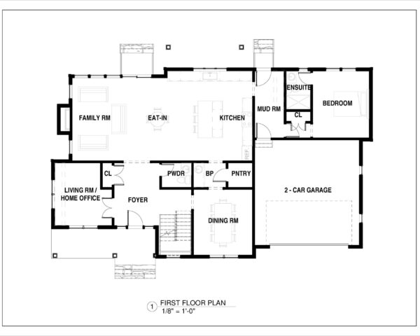 1st Floor Plan