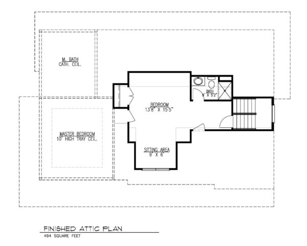 Finished Attic Plan