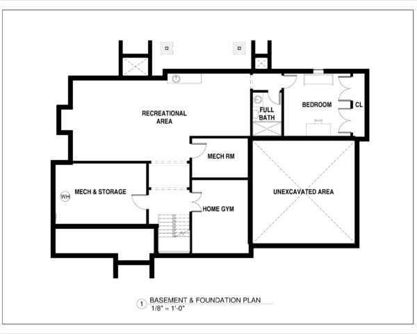 Finished Basement Plan