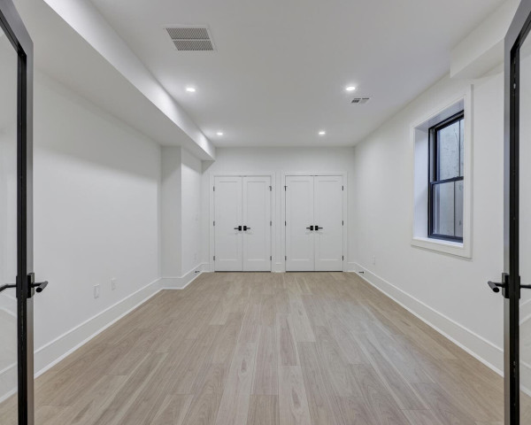 Finished Basement Bedroom