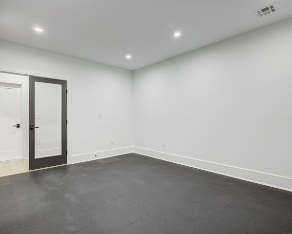 Finished Basement Gym Room