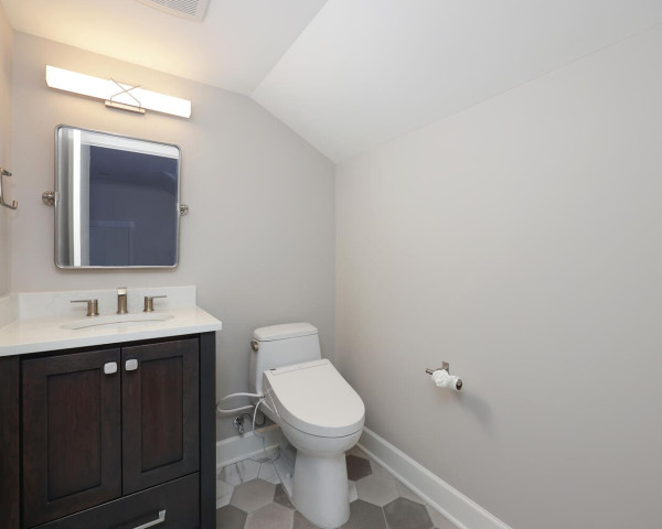 Finished Attic Bathroom