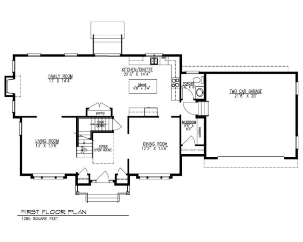 1st Floor Plan