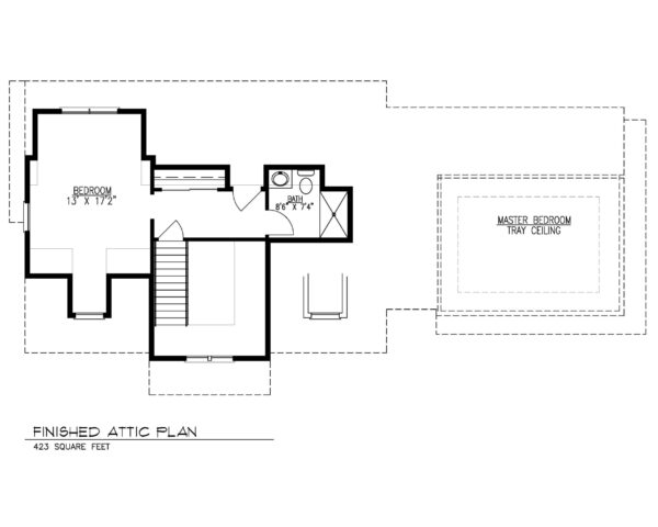 Finished Attic Plan