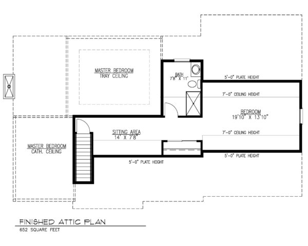 Finished Attic Plan