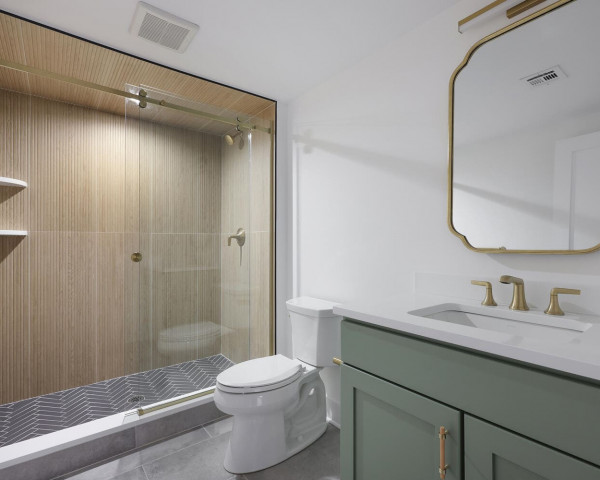Finished Basement Bathroom