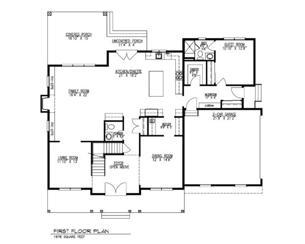 First Floor Plan