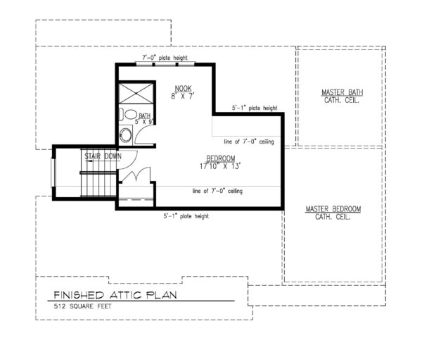 Finished Attic Plan