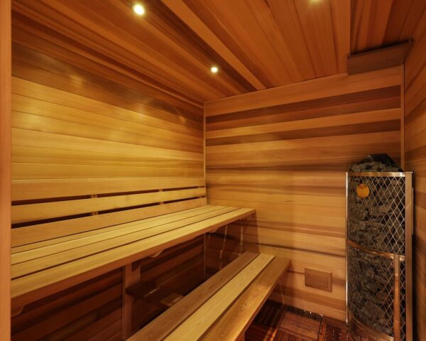 Finished Basement - Sauna