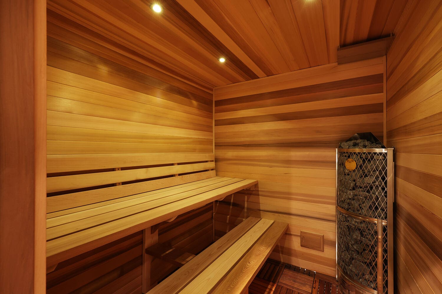 Finished Basement – Sauna