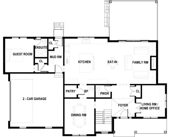 1st Floor Plan