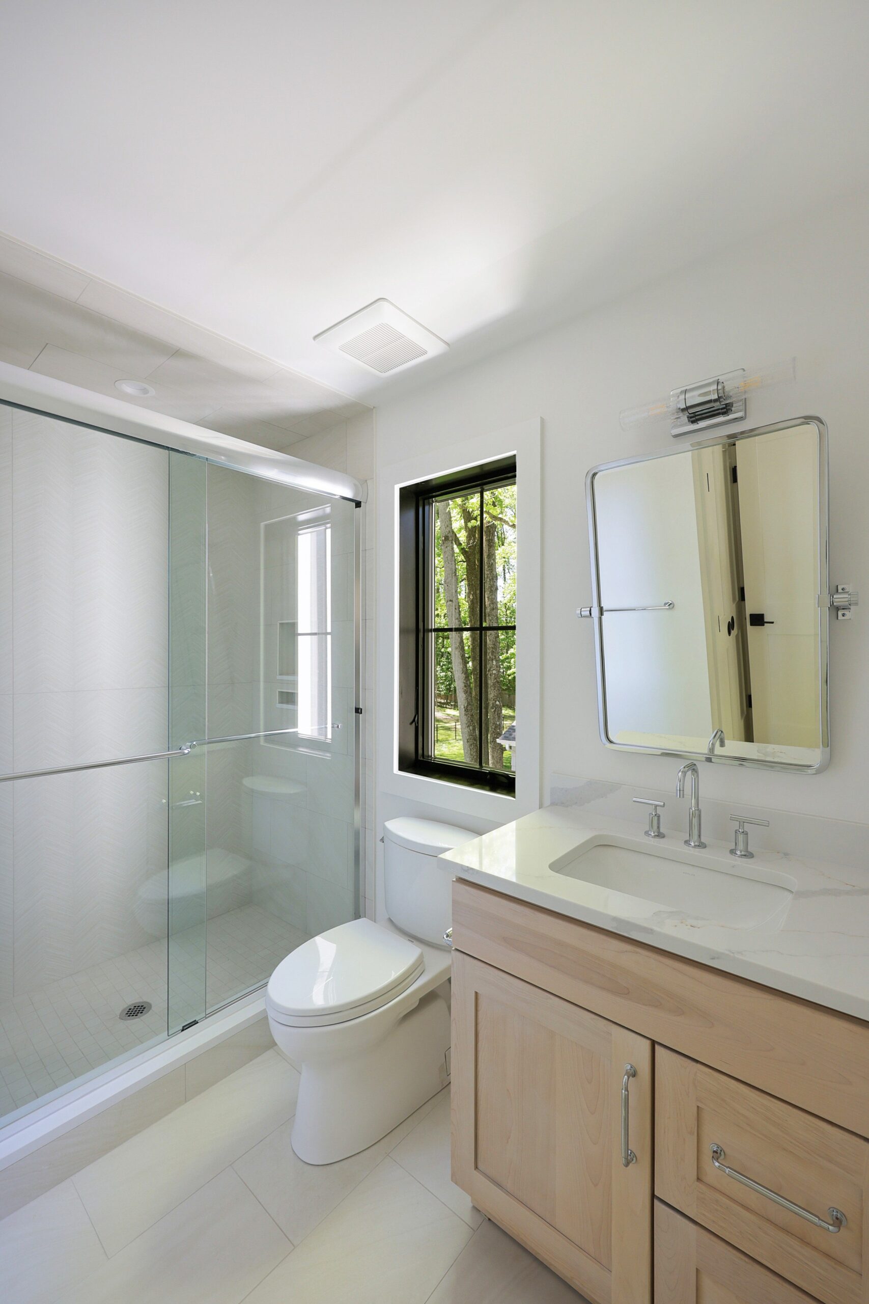 Finished Attic Bath