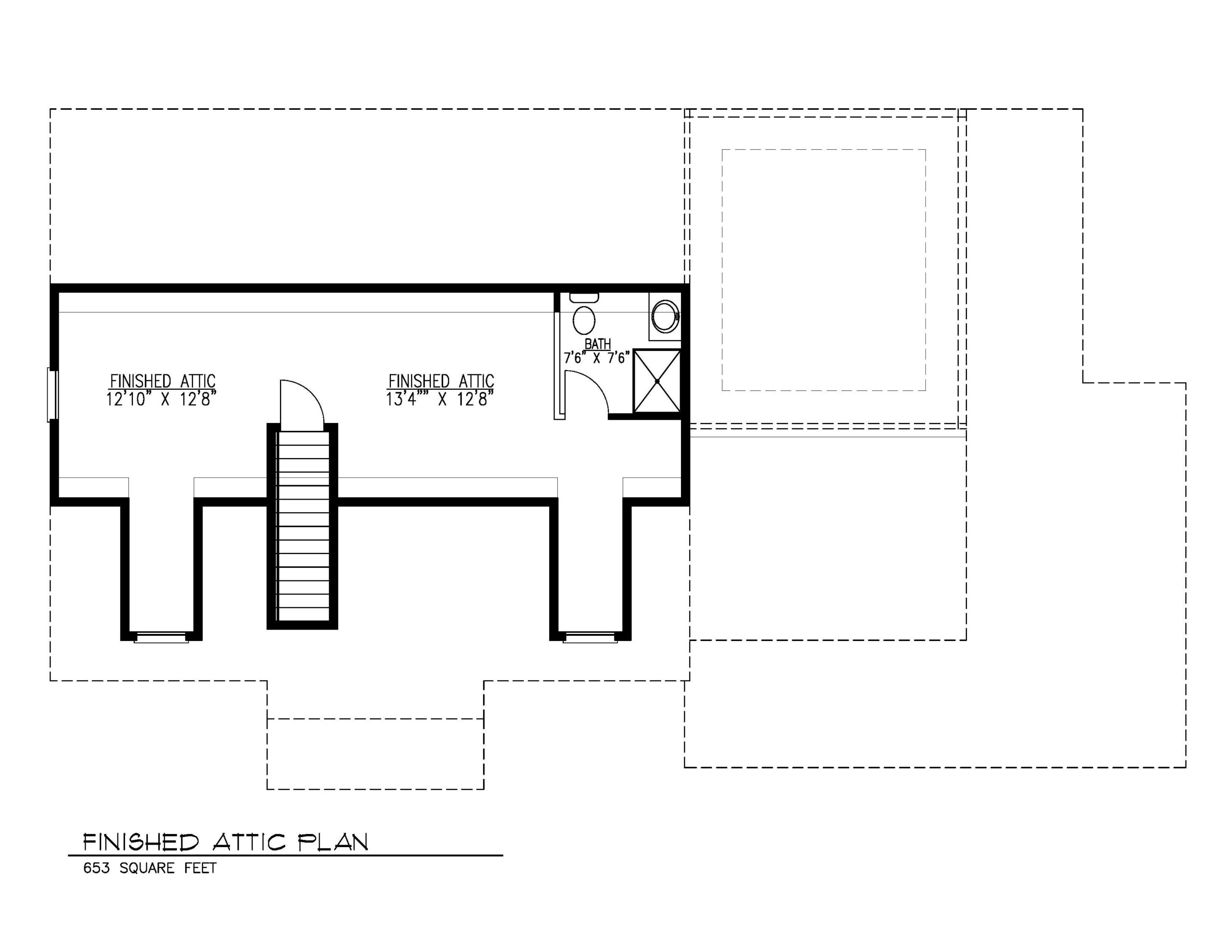 Finished Attic Plan