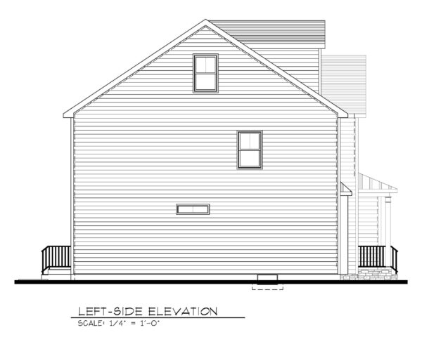 Left Side Elevation
