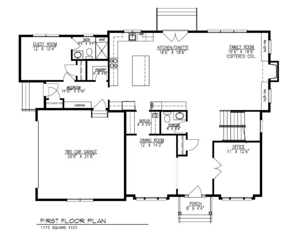 1st Floor Plan