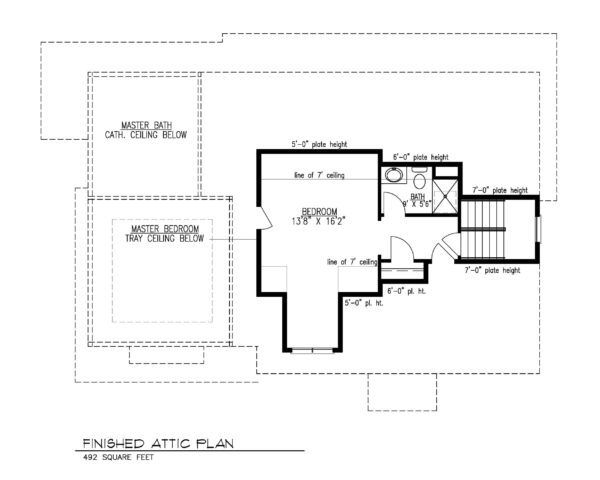 Finished Attic Plan