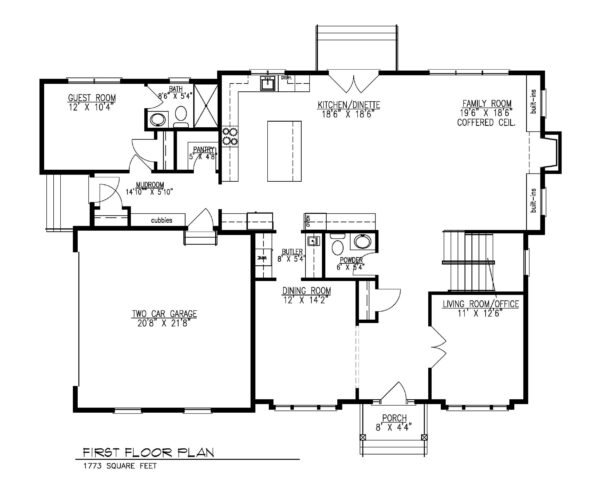 1st Floor Plan