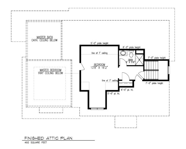 Finished Attic Plan