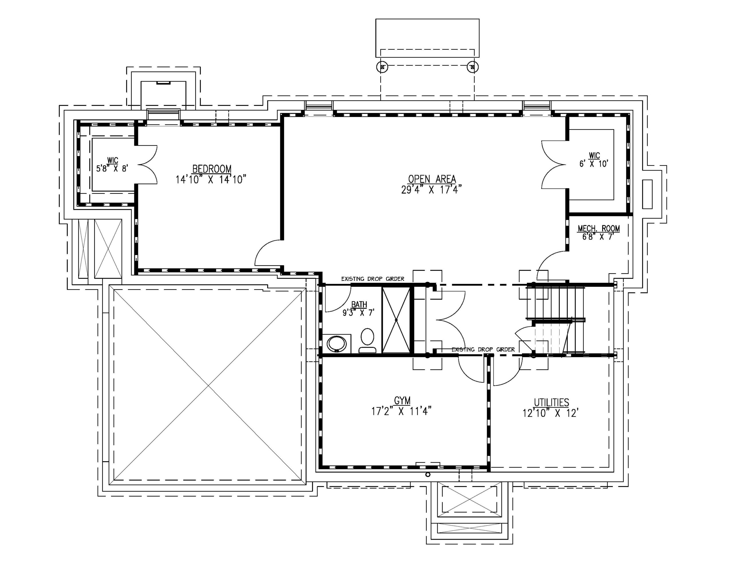 Finished Basement Plan