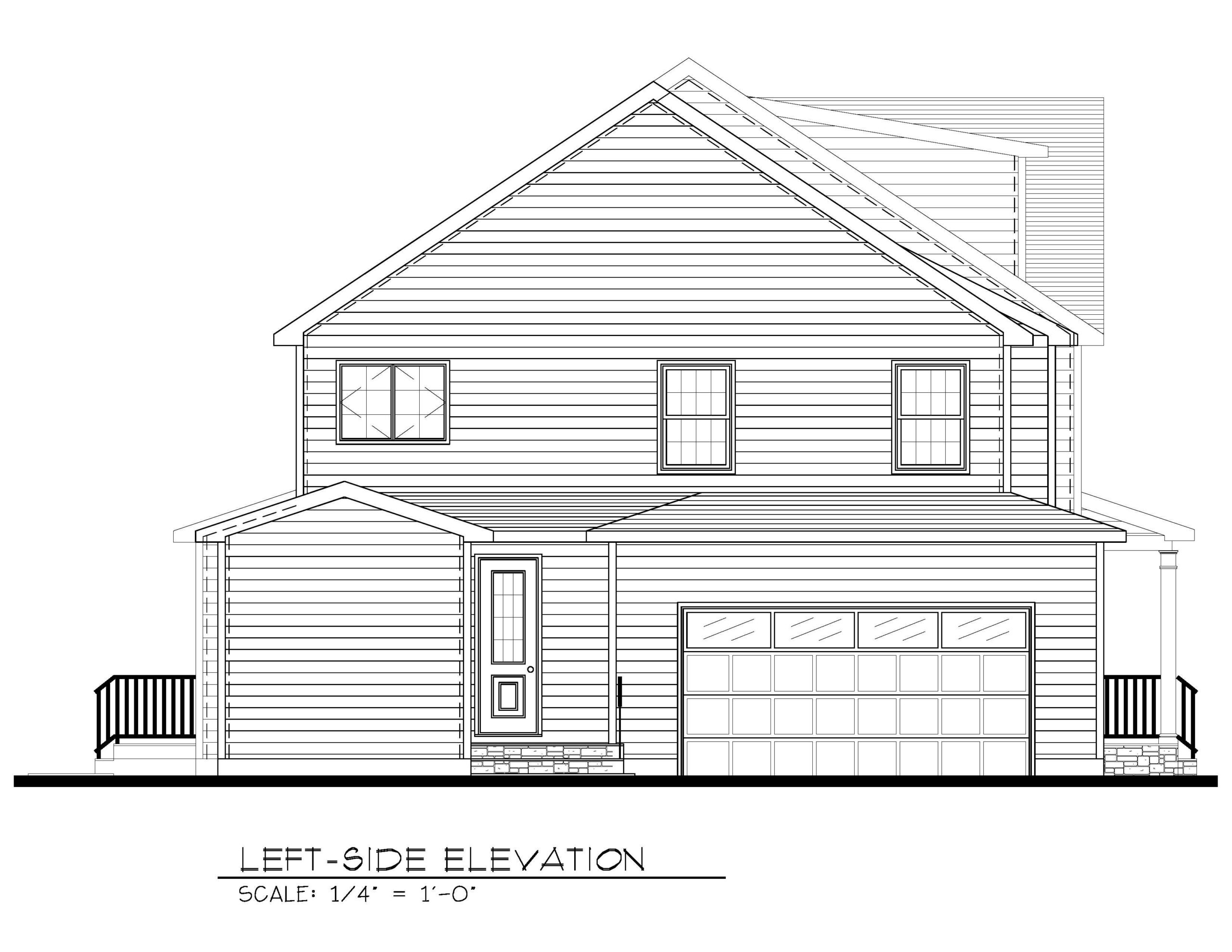 Left Side Elevation