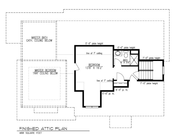 Finished Attic Plan