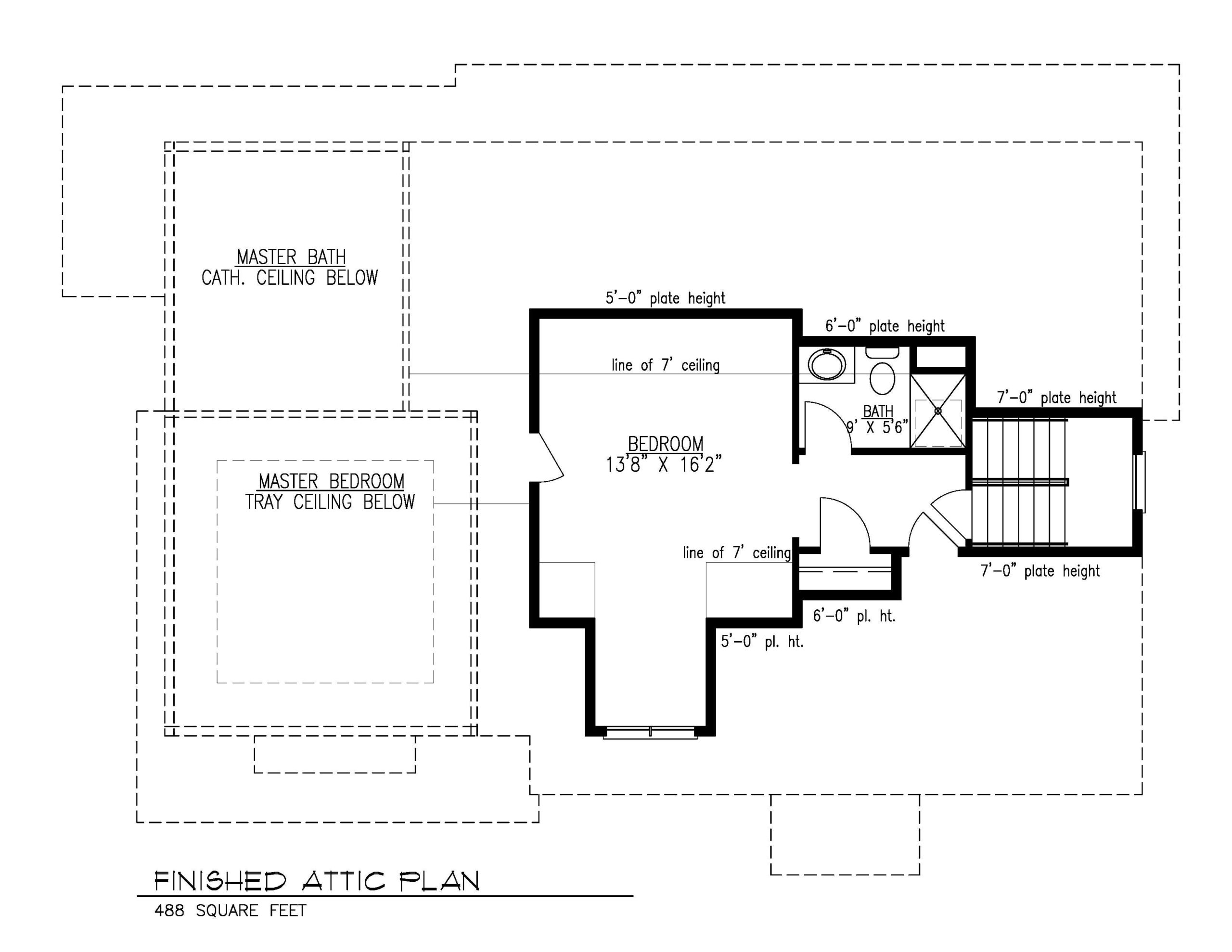Finished Attic Plan