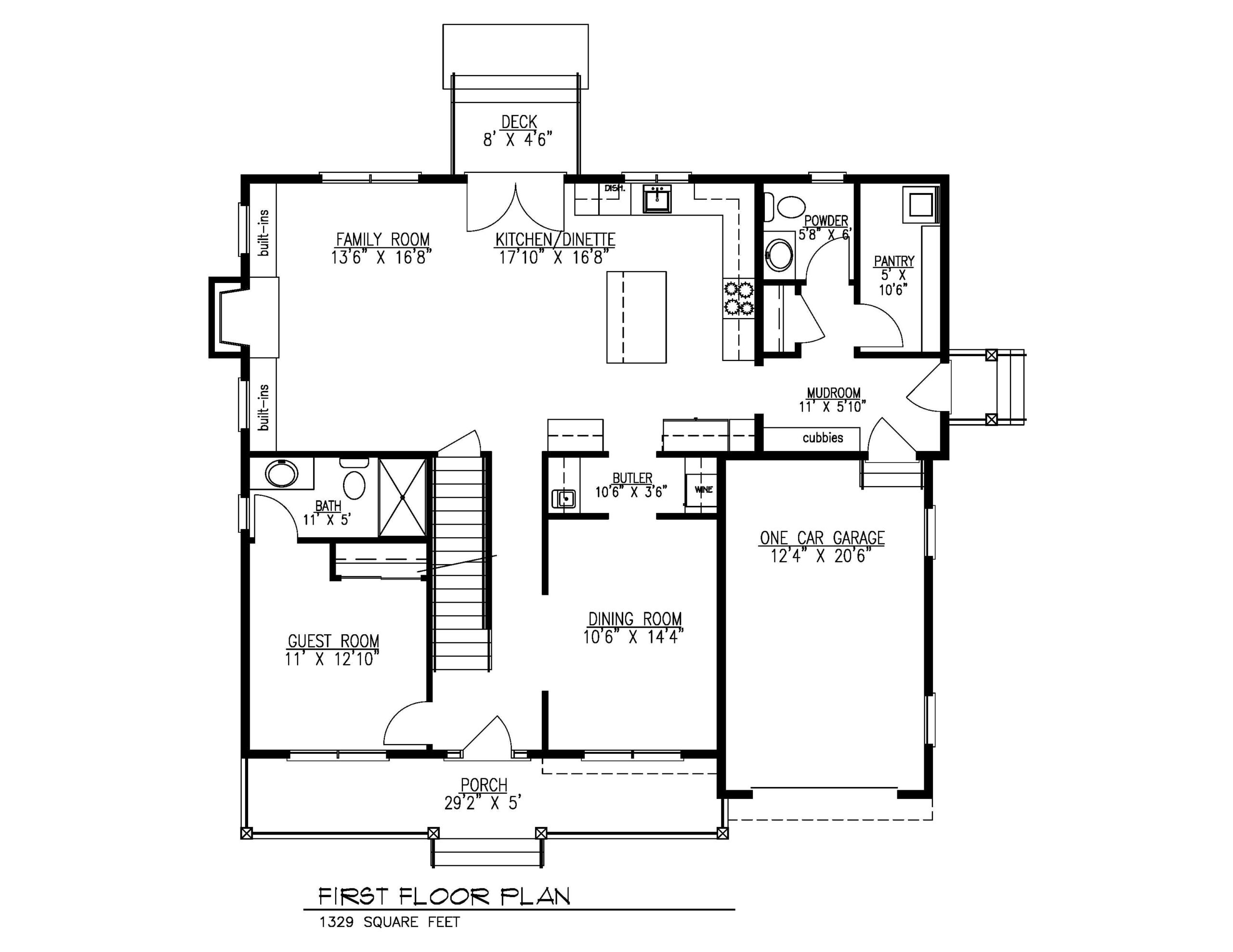 First Floor Plan