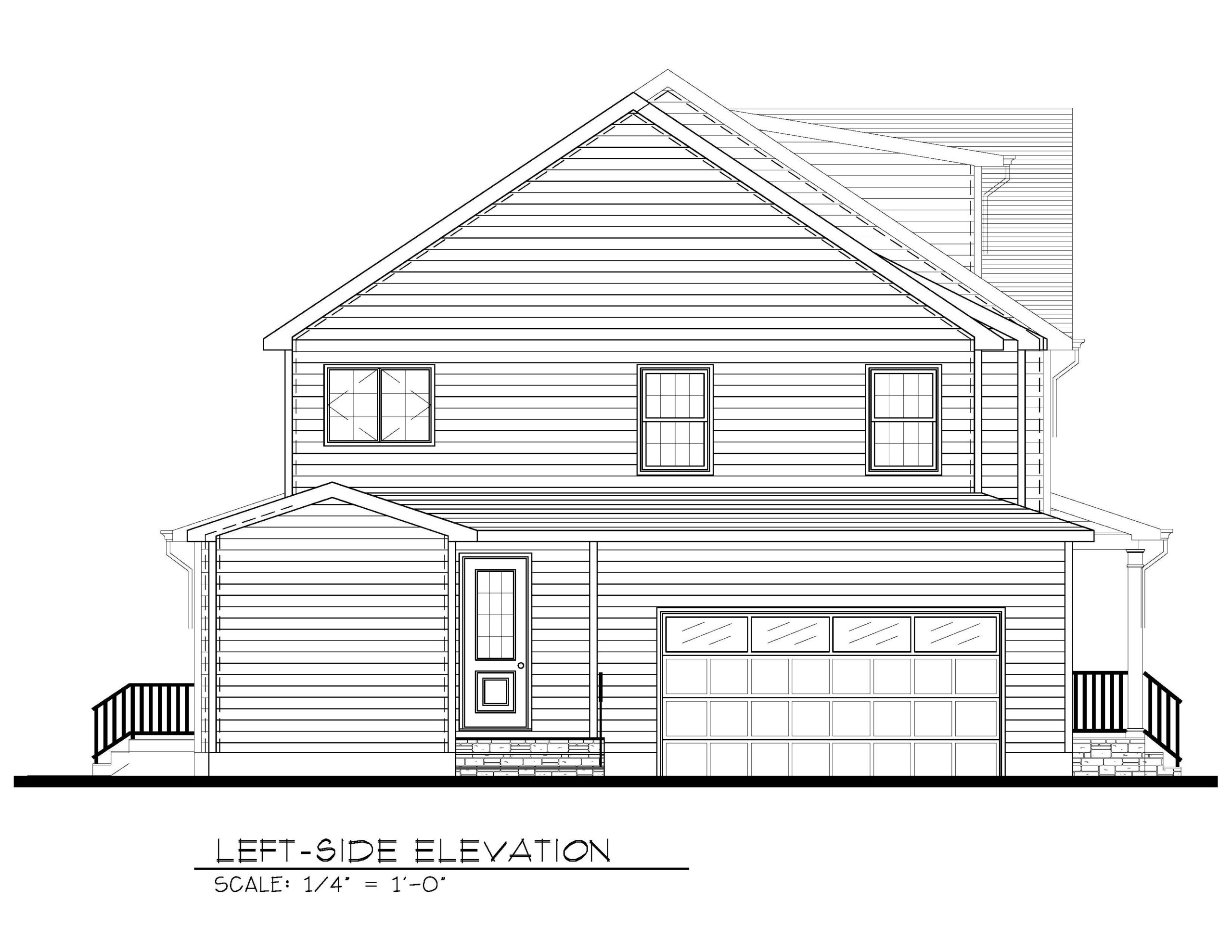 Left Side Elevation
