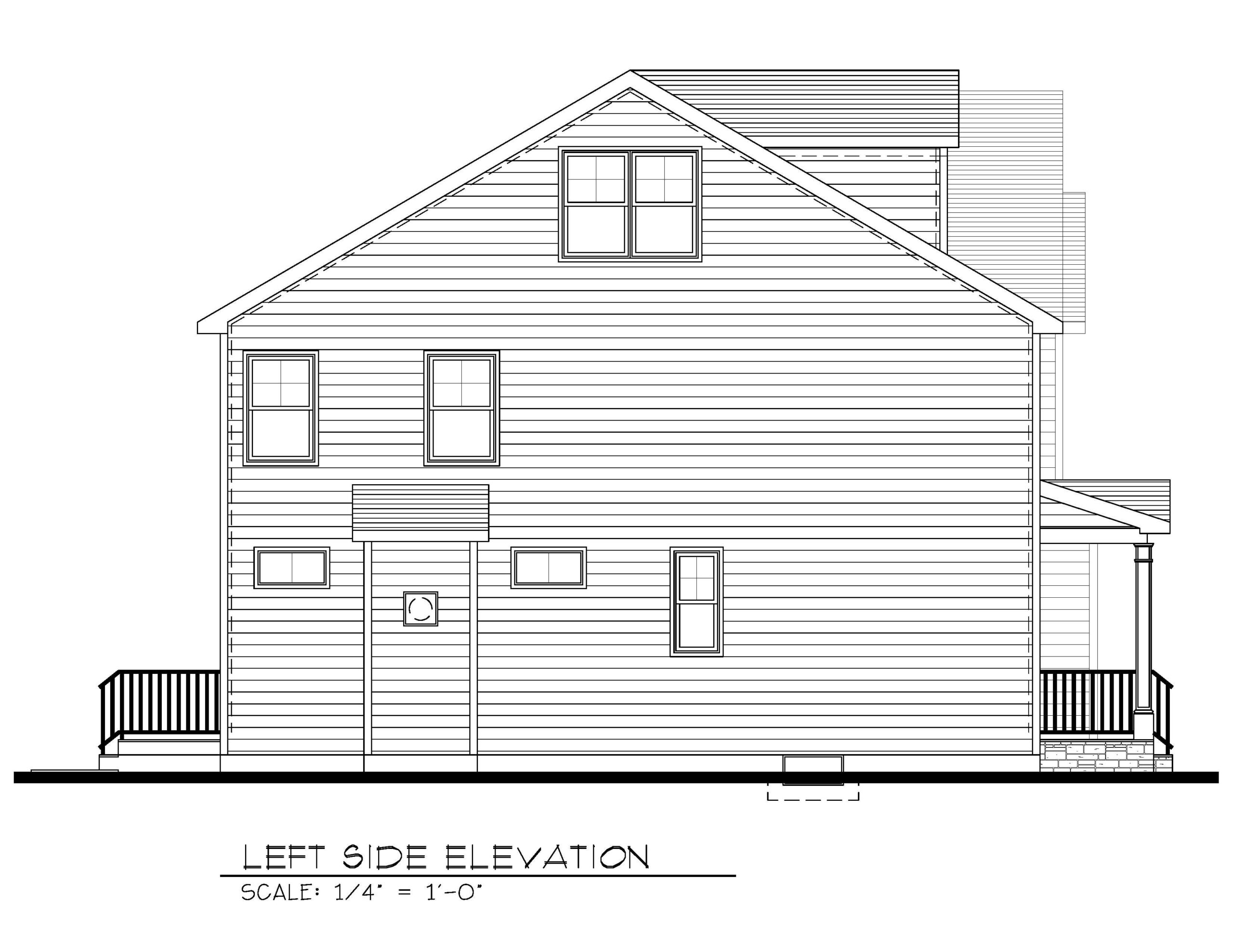 Left Side Elevation