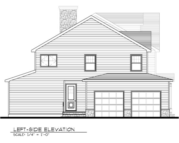  Left Side Elevation