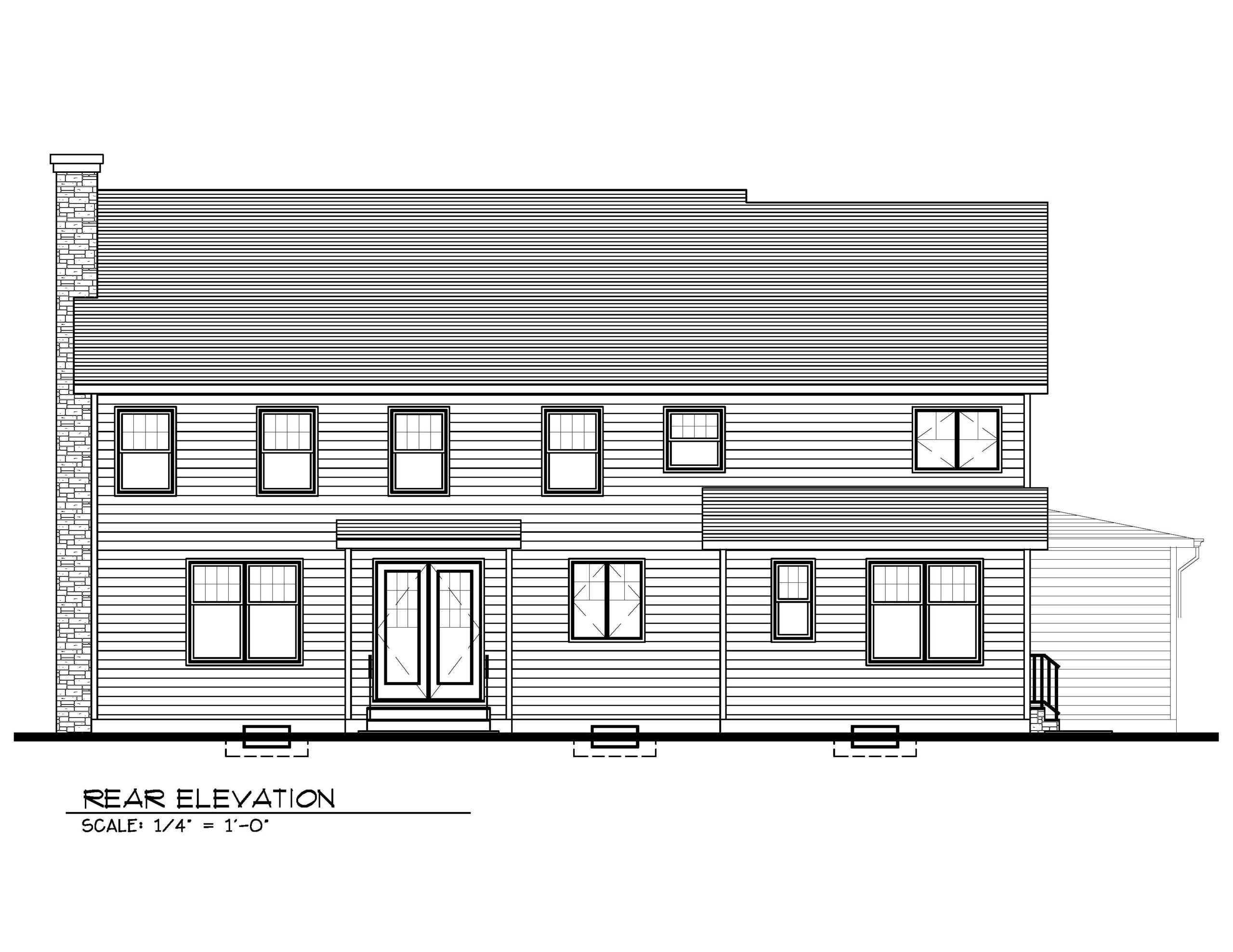 Rear Elevation