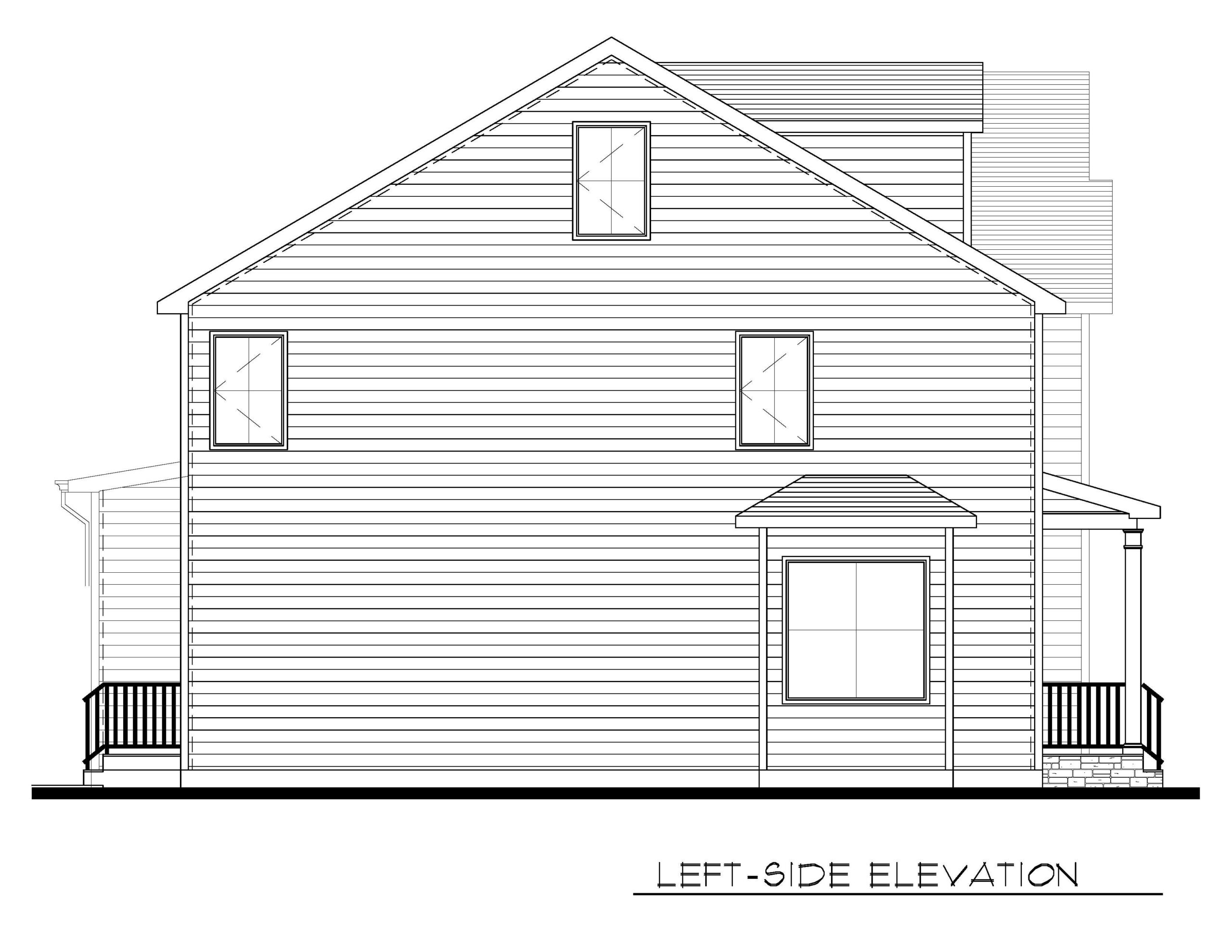 Left Side Elevation